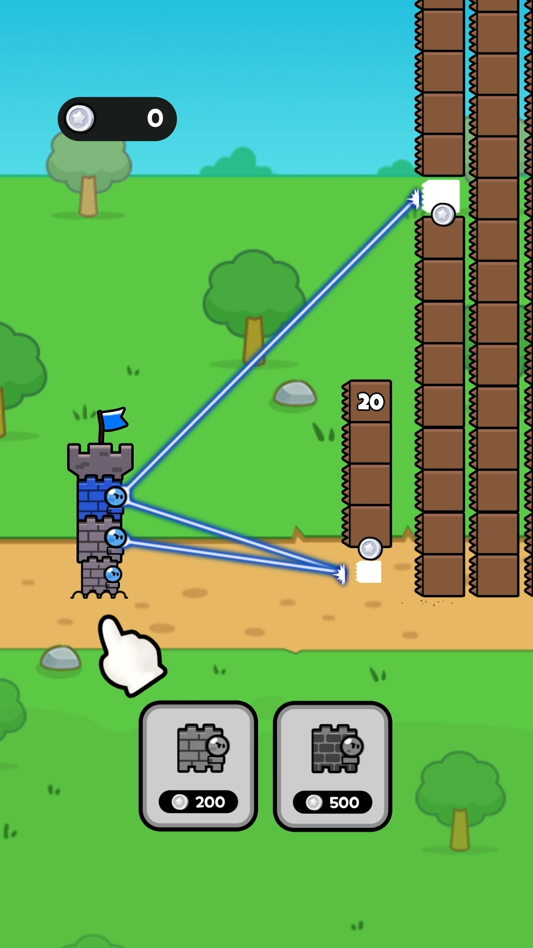 اسکرین شات 3 بازی Block Clash - TD