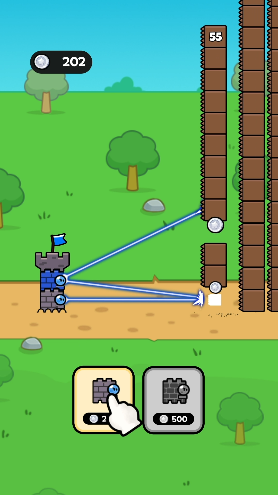 اسکرین شات 2 بازی Block Clash - TD