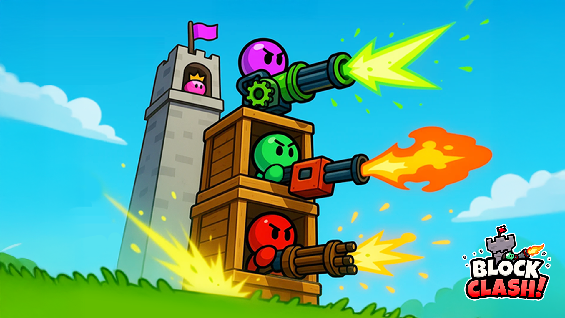 اسکرین شات 6 بازی Block Clash - TD