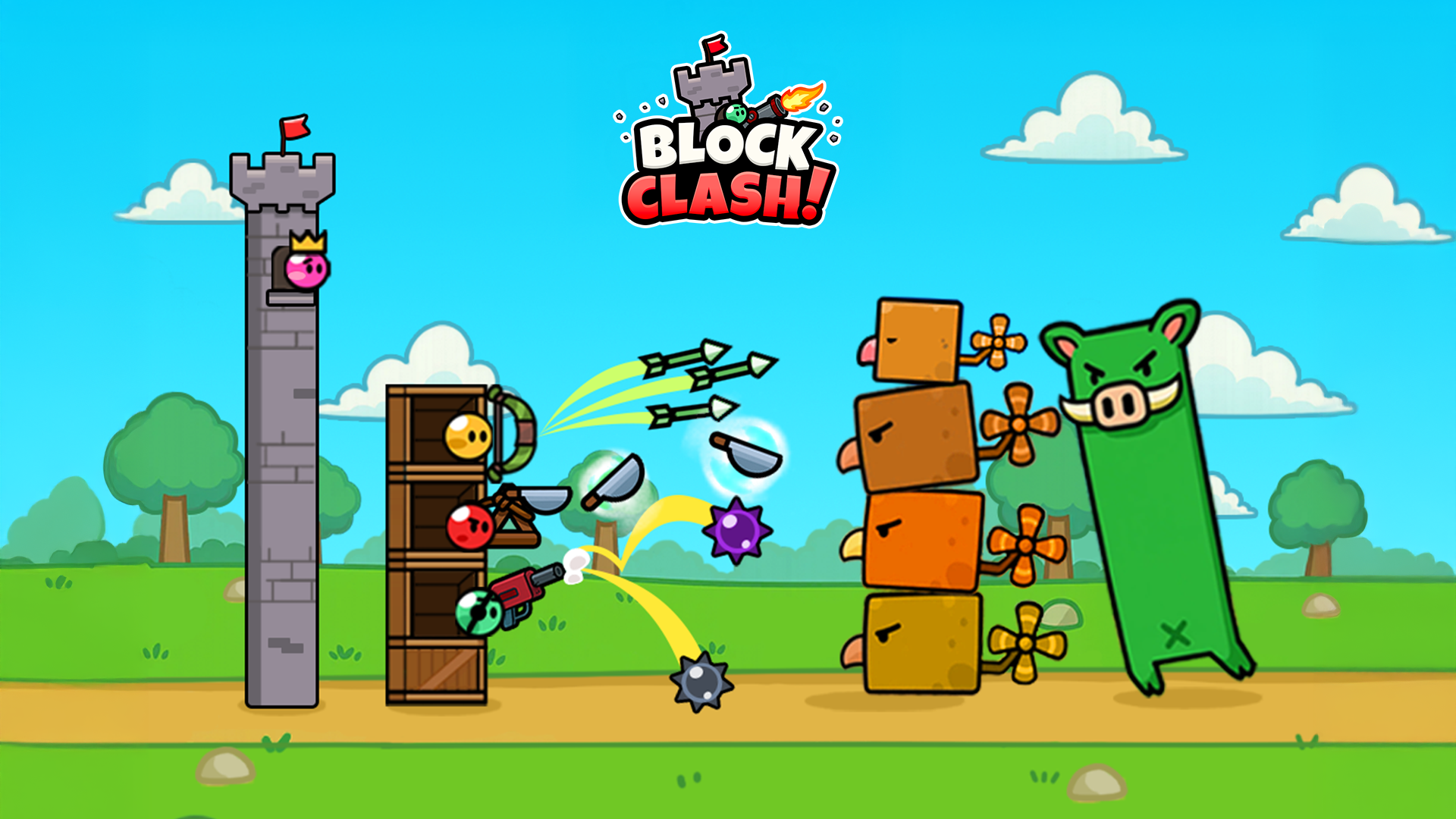 اسکرین شات 7 بازی Block Clash - TD