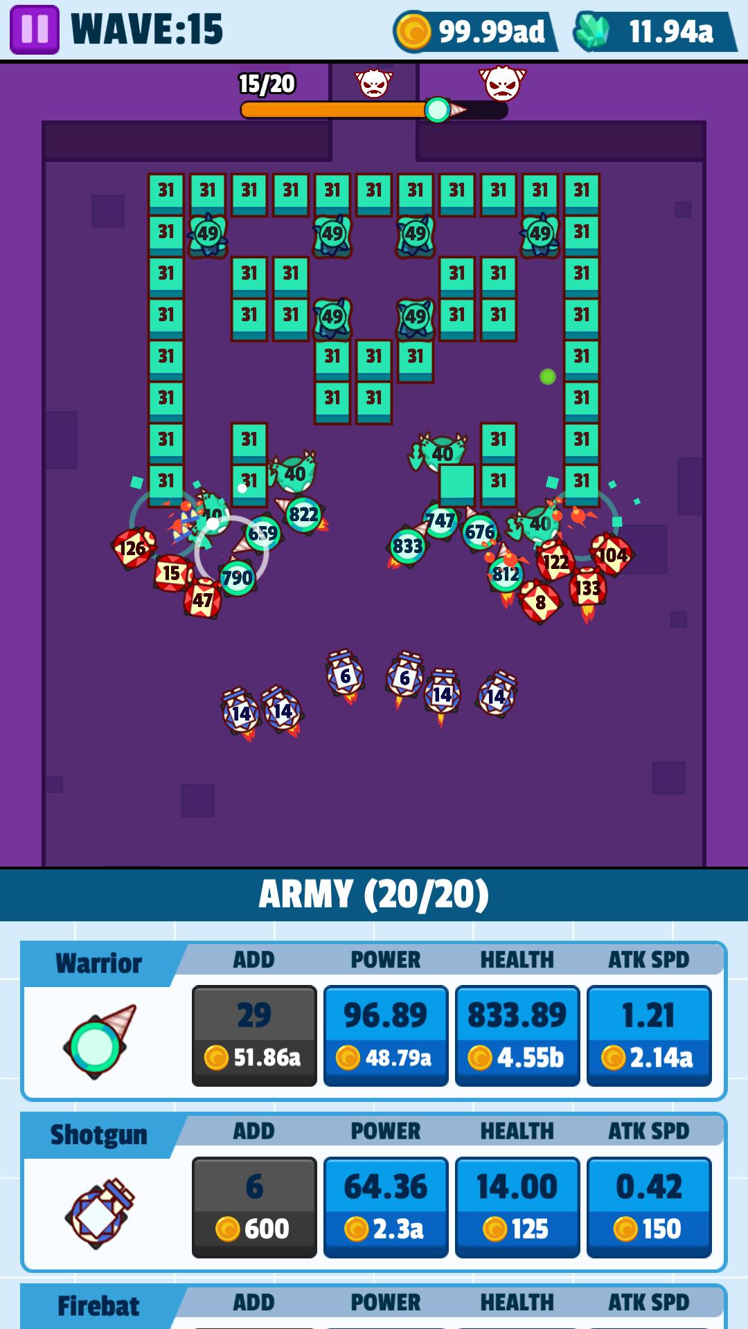 اسکرین شات 4 بازی Block Wars!