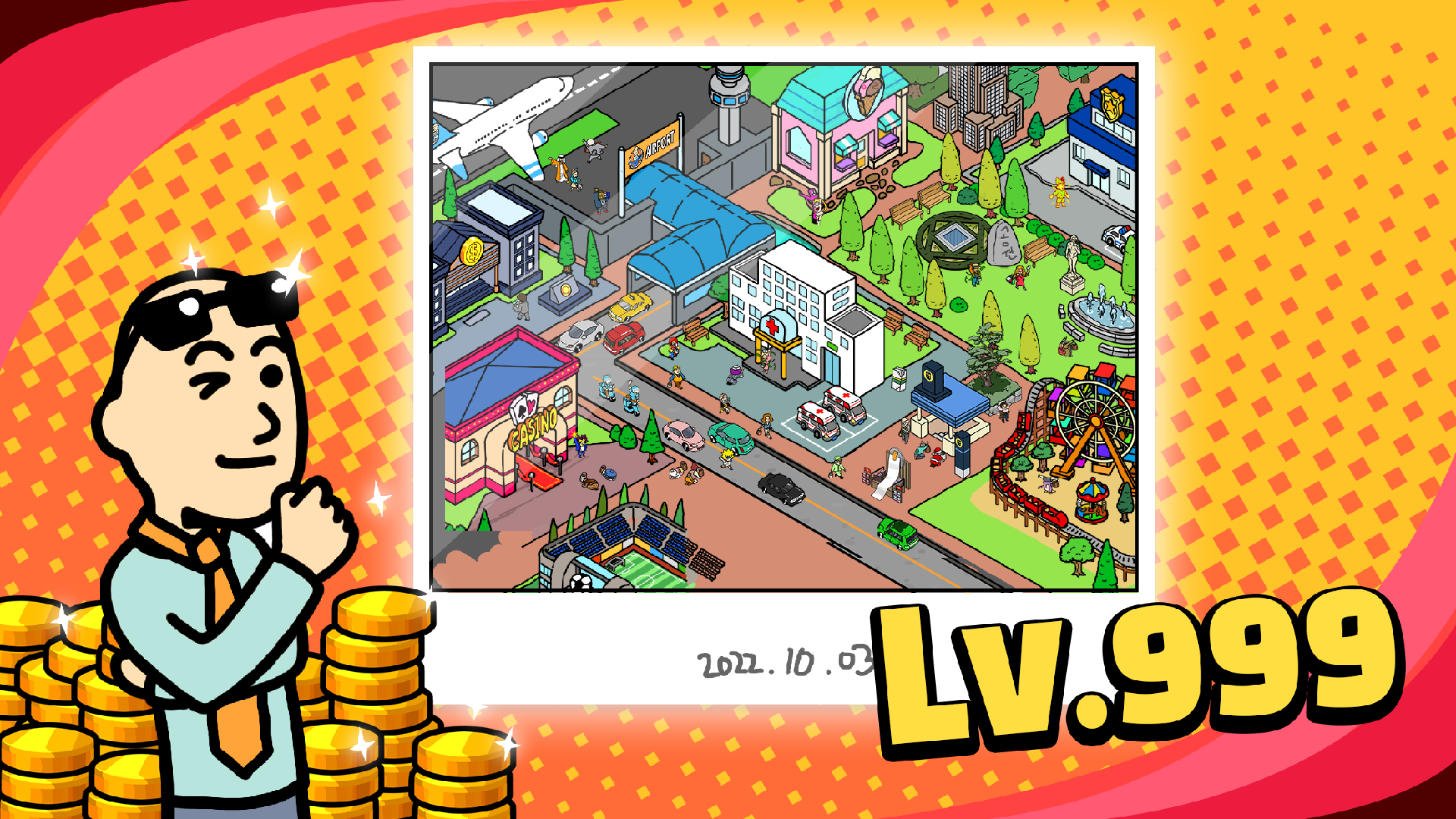 اسکرین شات 2 بازی Idle Beggar Empire Tycoon