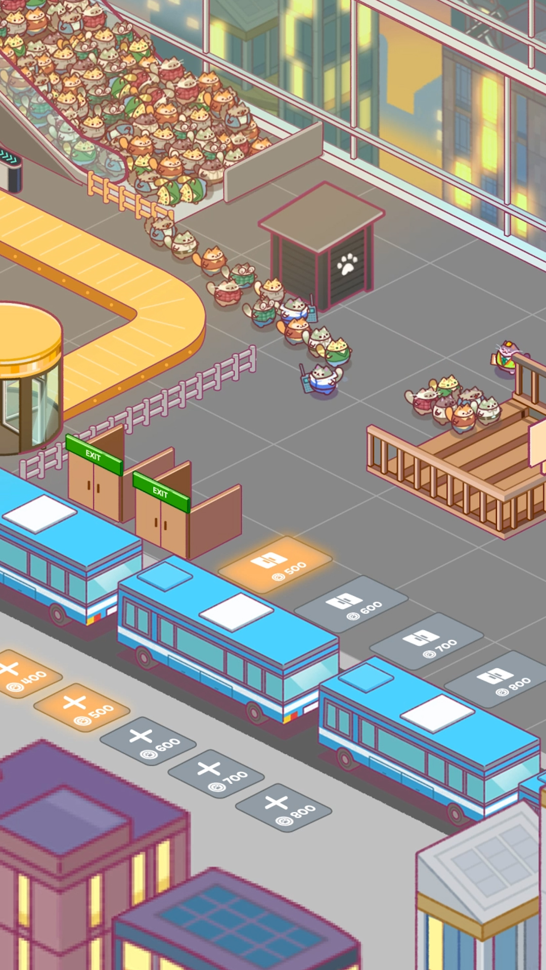 اسکرین شات 4 بازی Office Cat: Idle Tycoon Games