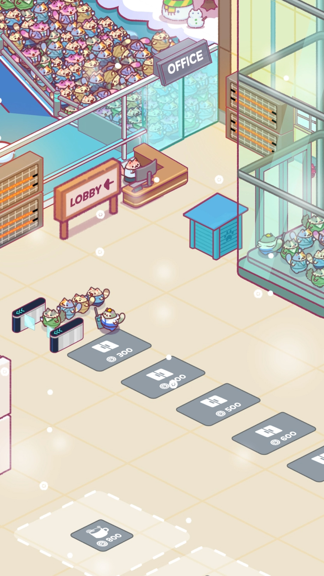 اسکرین شات 5 بازی Office Cat: Idle Tycoon Games