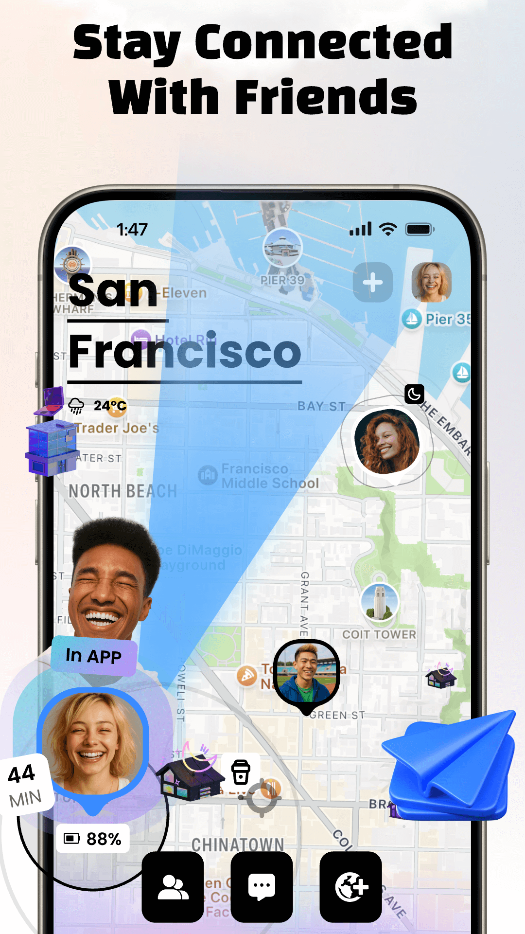 اسکرین شات 3 بازی Office Cat: Idle Tycoon Games