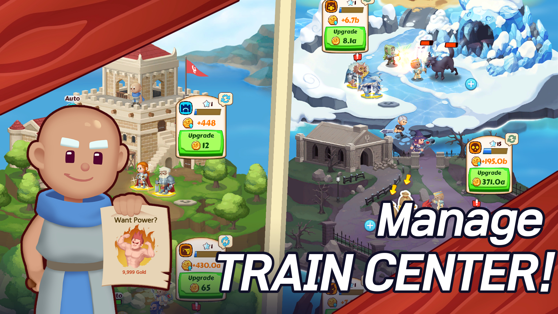 اسکرین شات 3 بازی Idle Heroes Tycoon