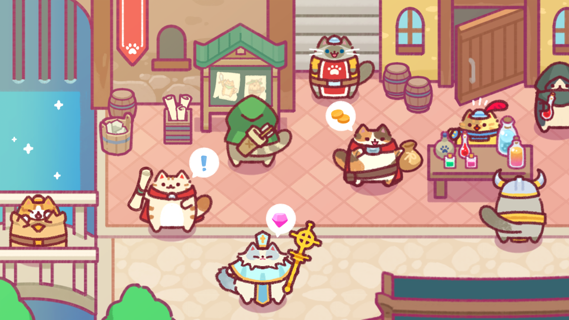 اسکرین شات 3 بازی Bumbling Cats!