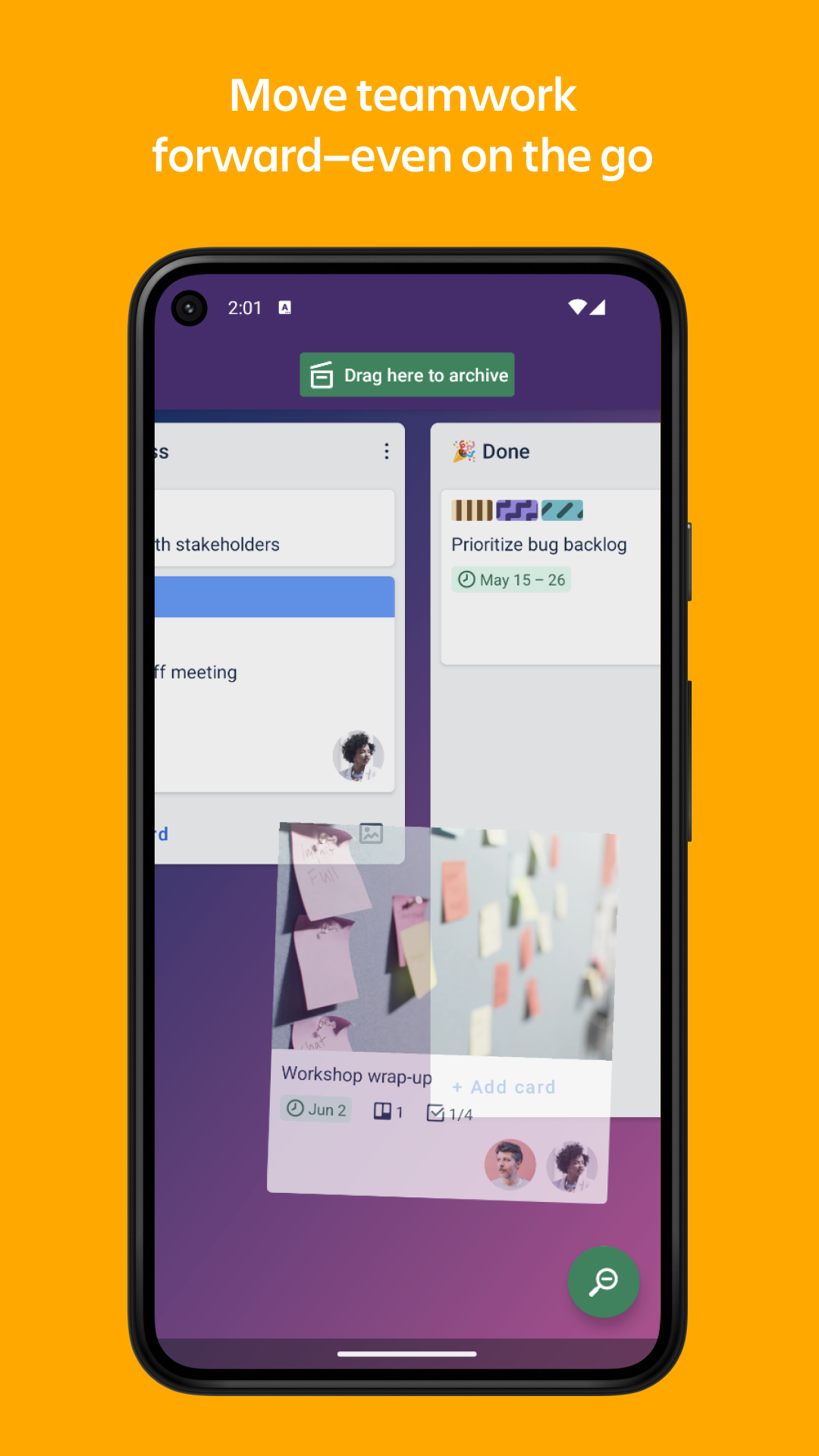 اسکرین شات 4 برنامه Trello: Manage Team Projects
