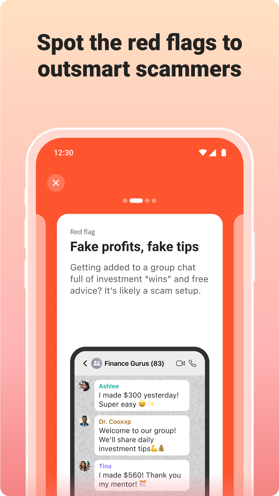 اسکرین شات 3 برنامه Trend Micro ScamCheck