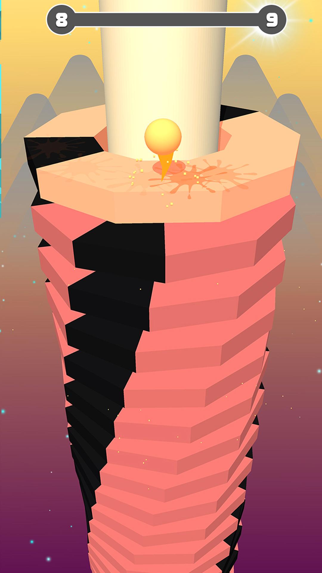 اسکرین شات 2 بازی Helix Stack Ball Games : Jump Bouncing Balls 3D