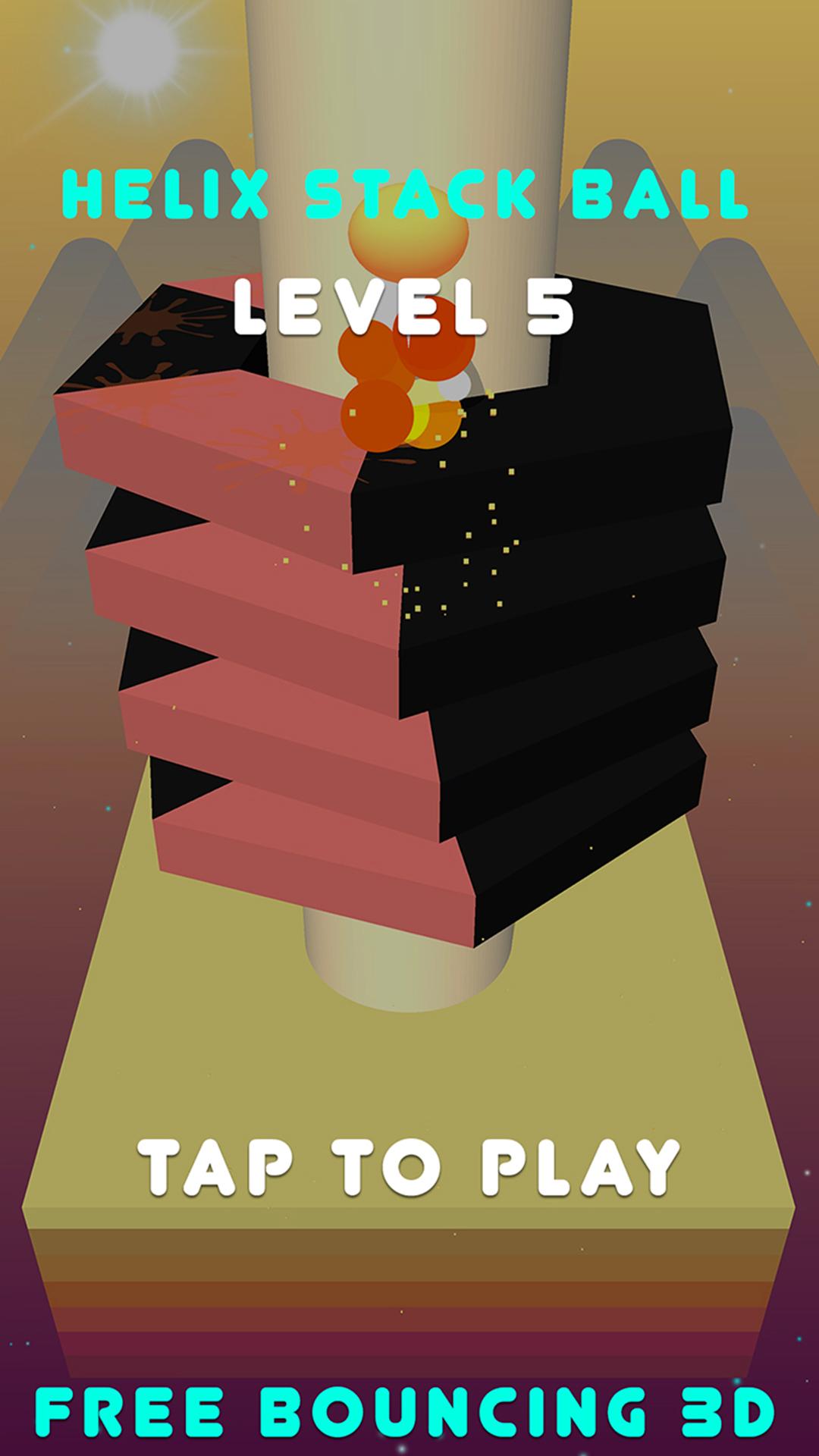 اسکرین شات 1 بازی Helix Stack Ball Games : Jump Bouncing Balls 3D