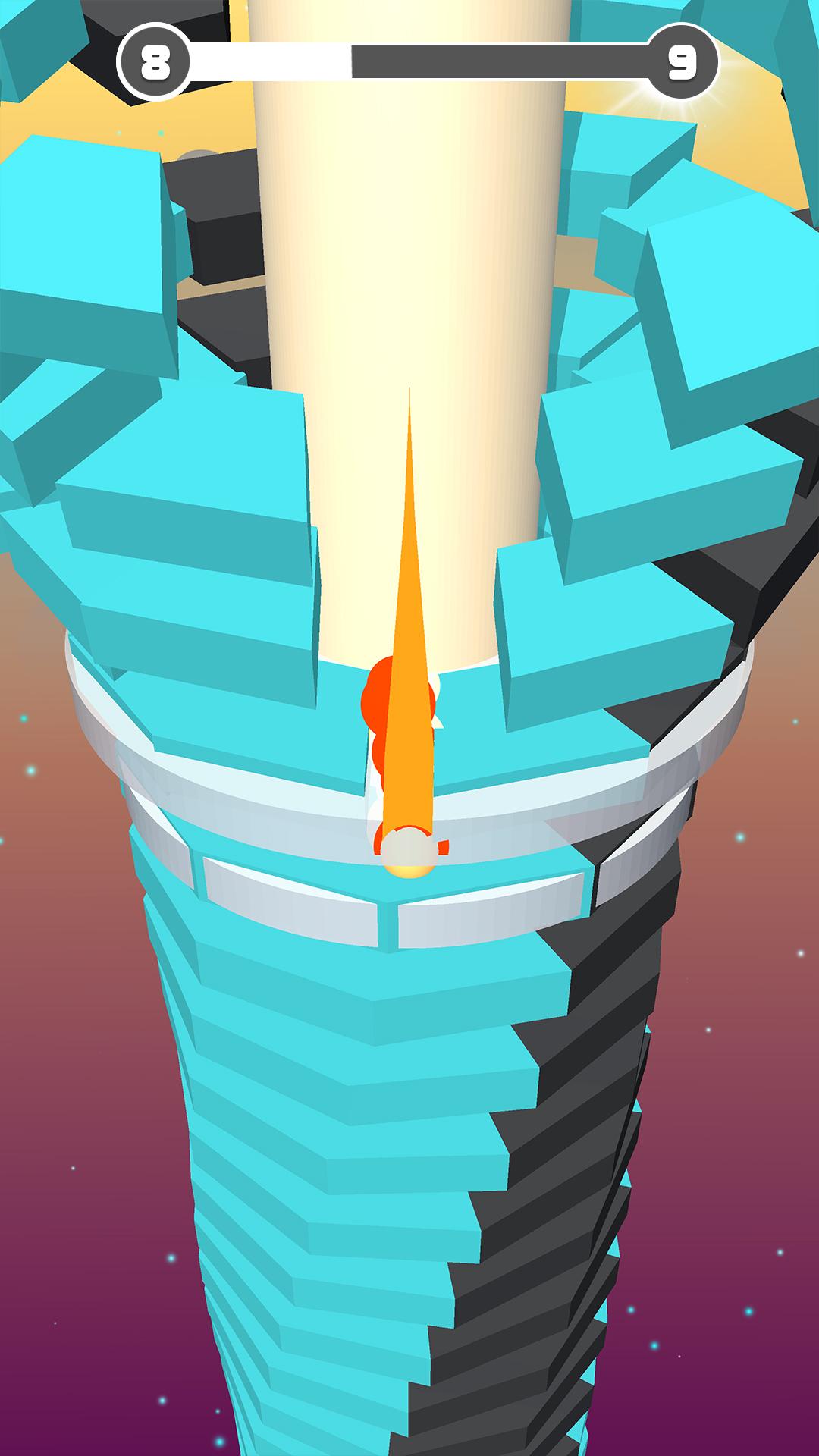 اسکرین شات 3 بازی Helix Stack Ball Games : Jump Bouncing Balls 3D