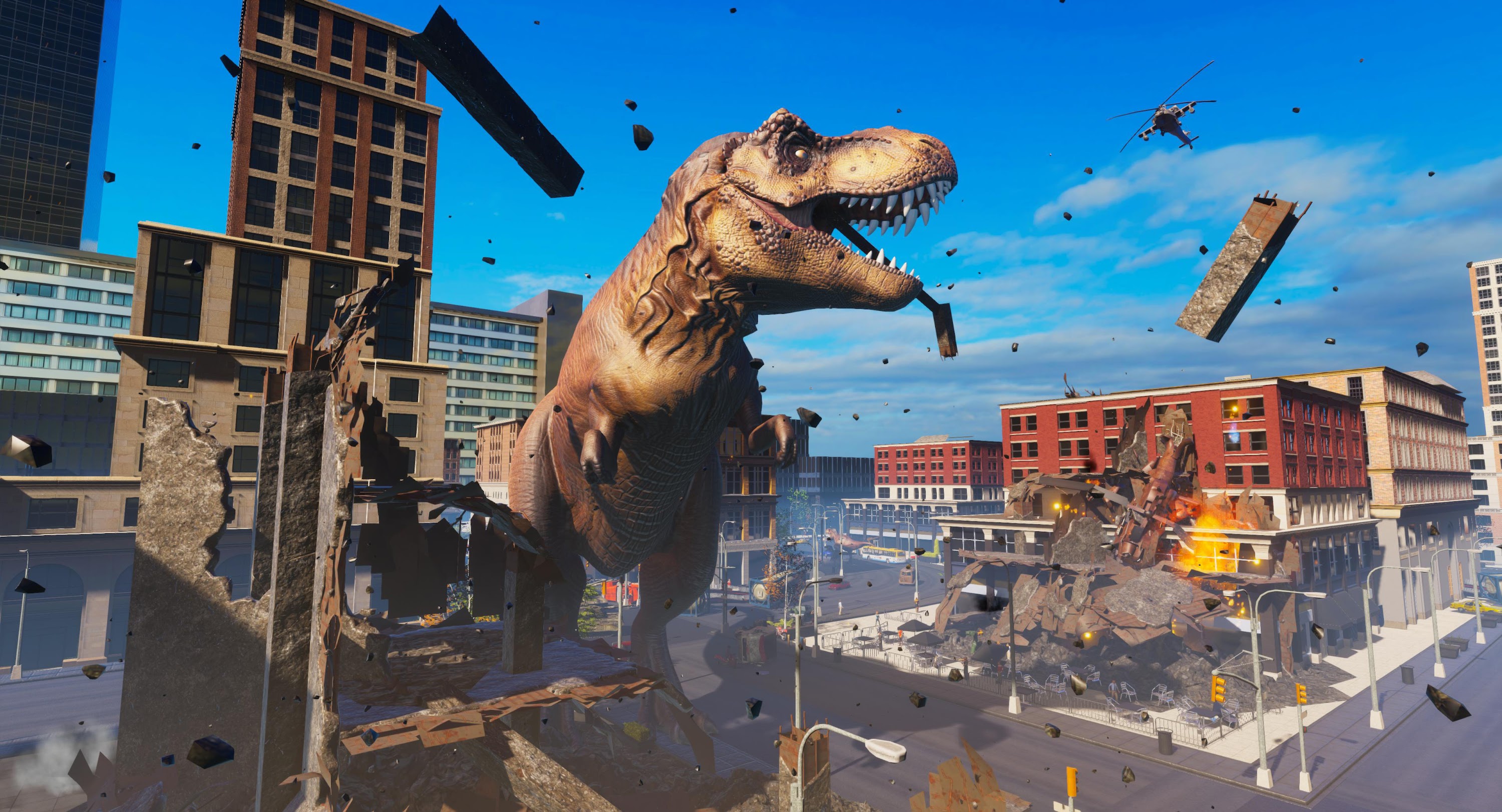 اسکرین شات 7 بازی T-rex Simulator Dinosaur Games