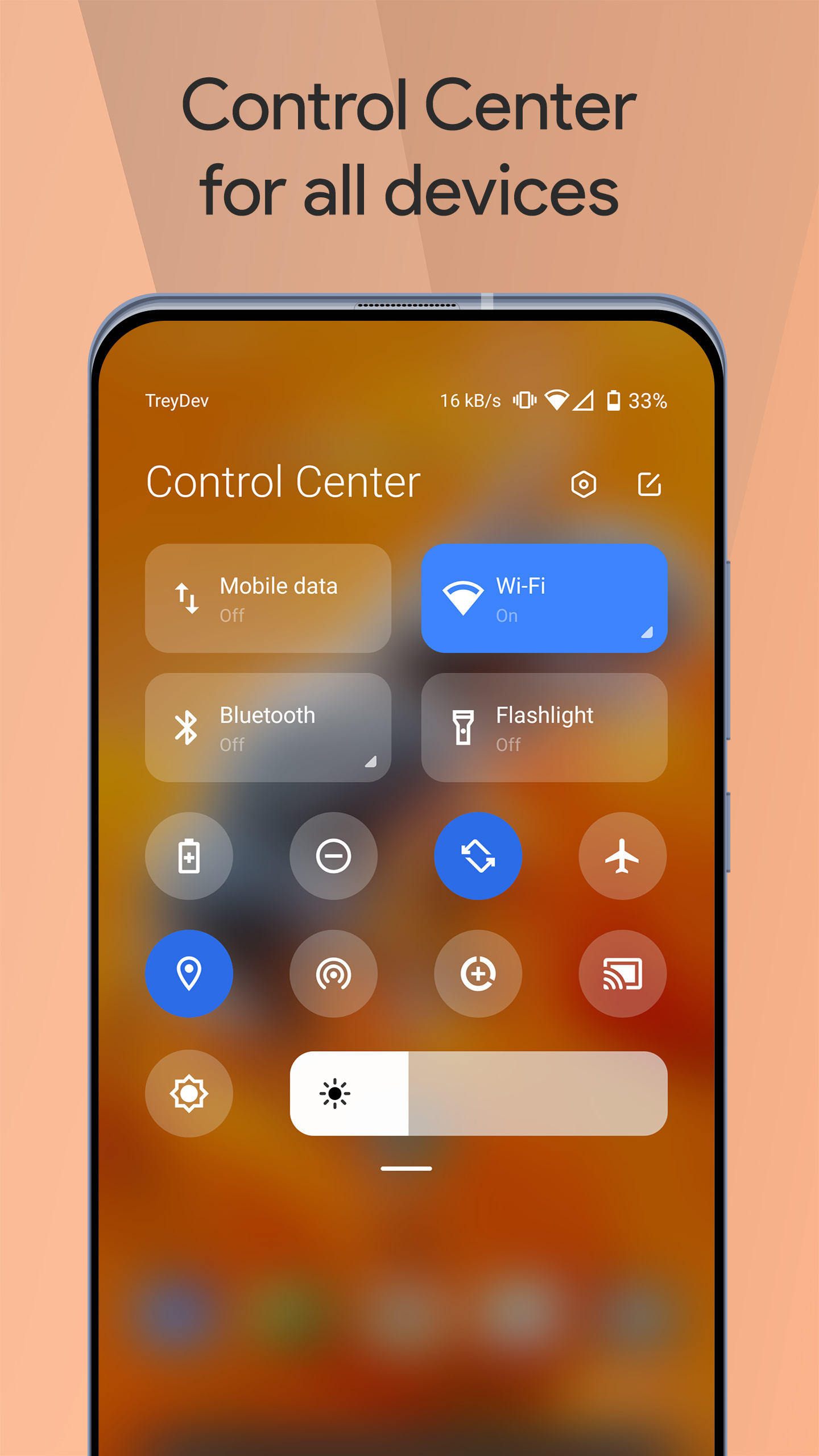 اسکرین شات 1 برنامه Mi Control Center
