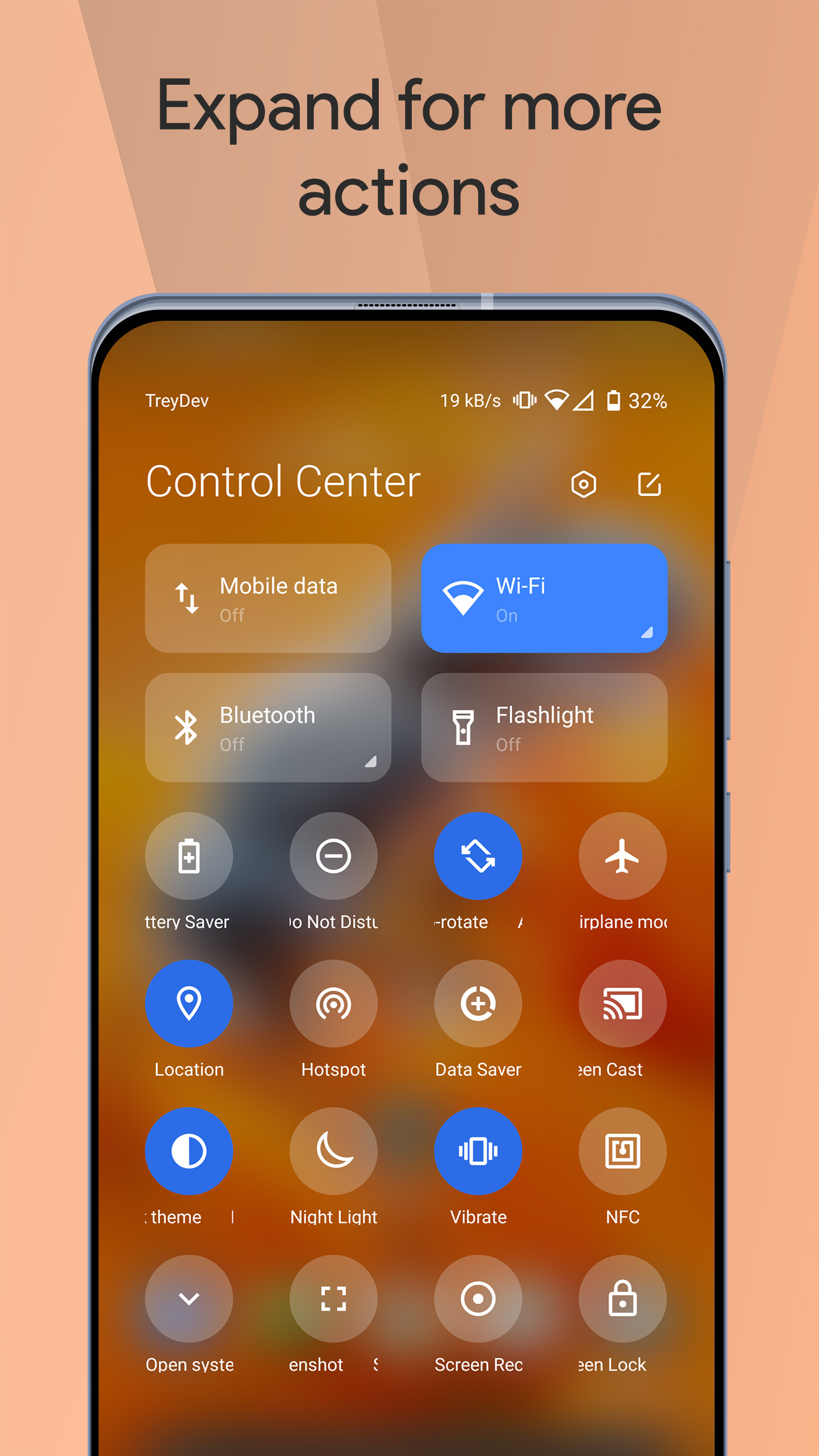 اسکرین شات 4 برنامه Mi Control Center