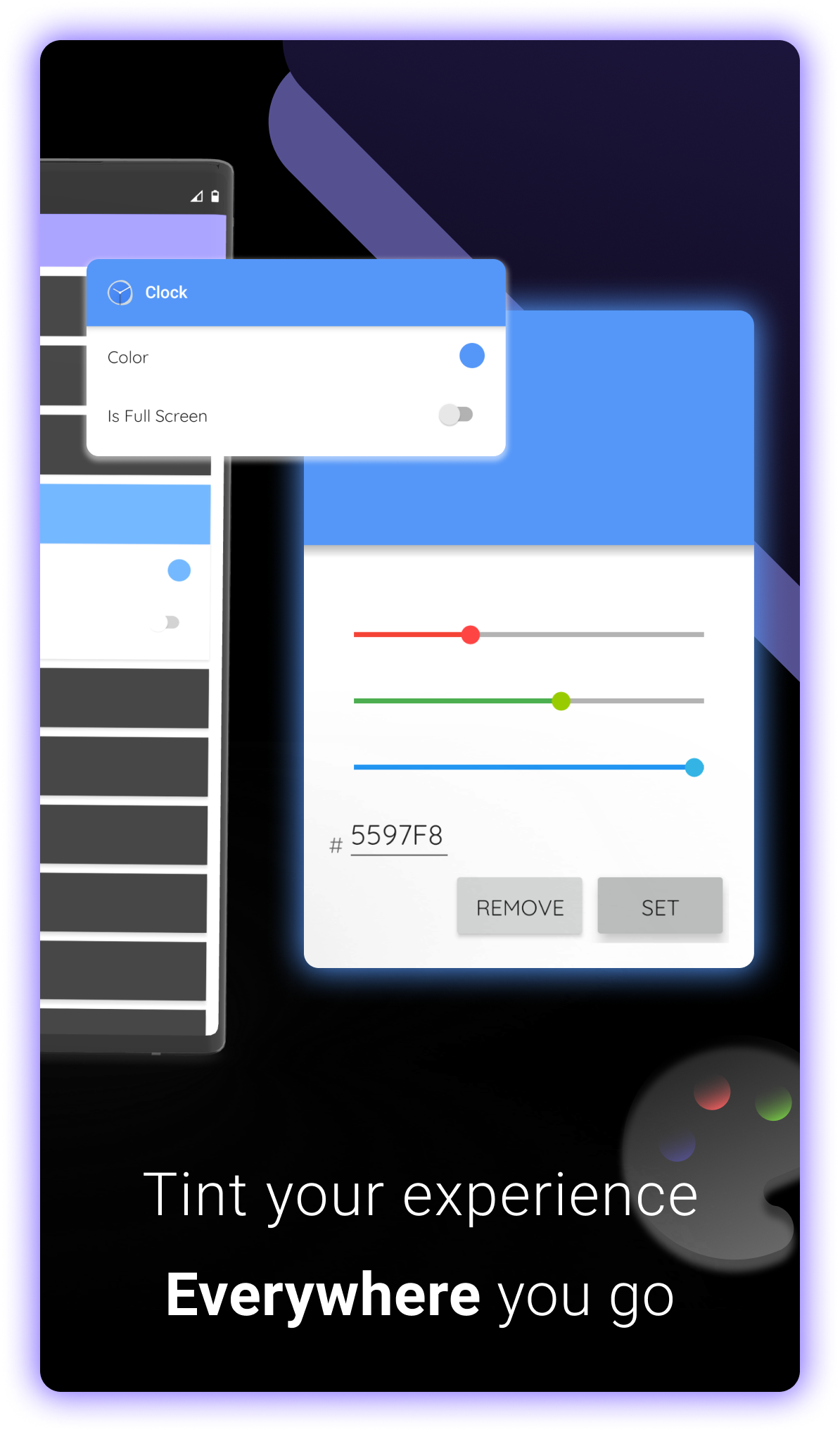 اسکرین شات 6 برنامه Material Status Bar