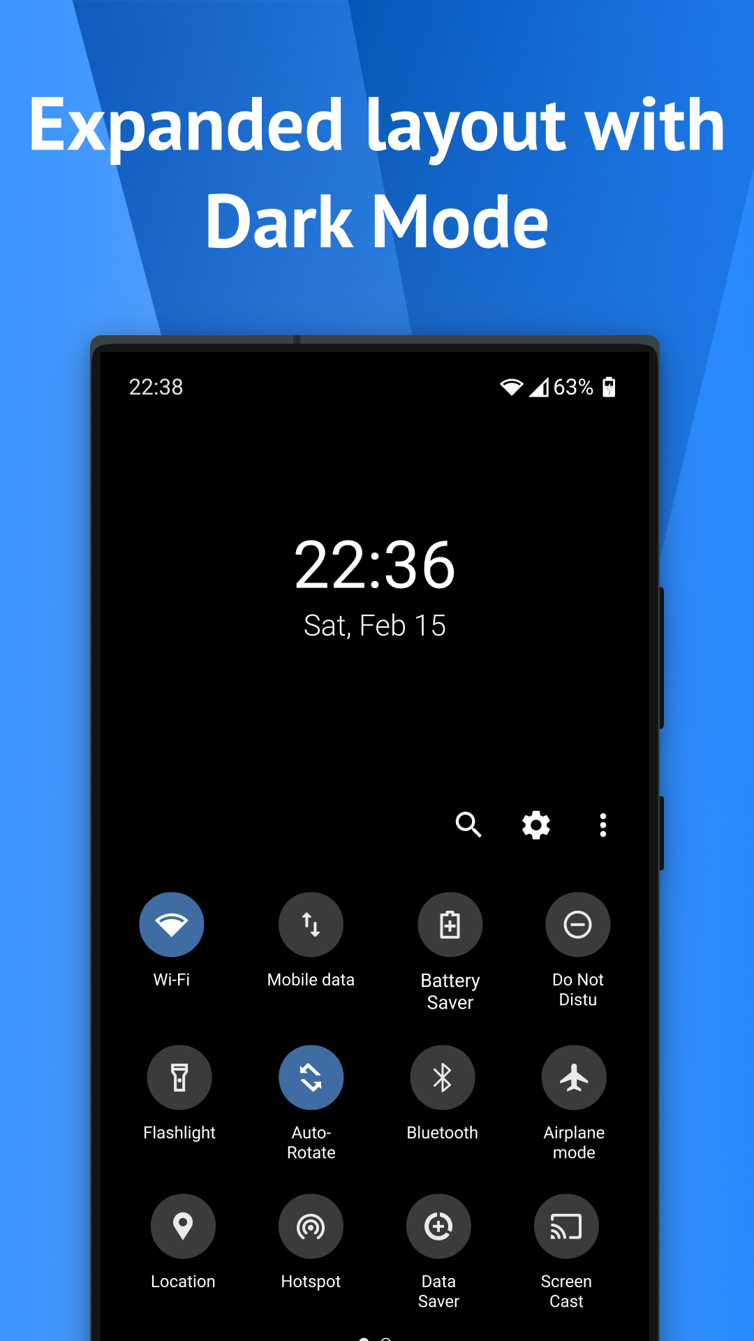 اسکرین شات 3 برنامه One Shade: Custom Notification