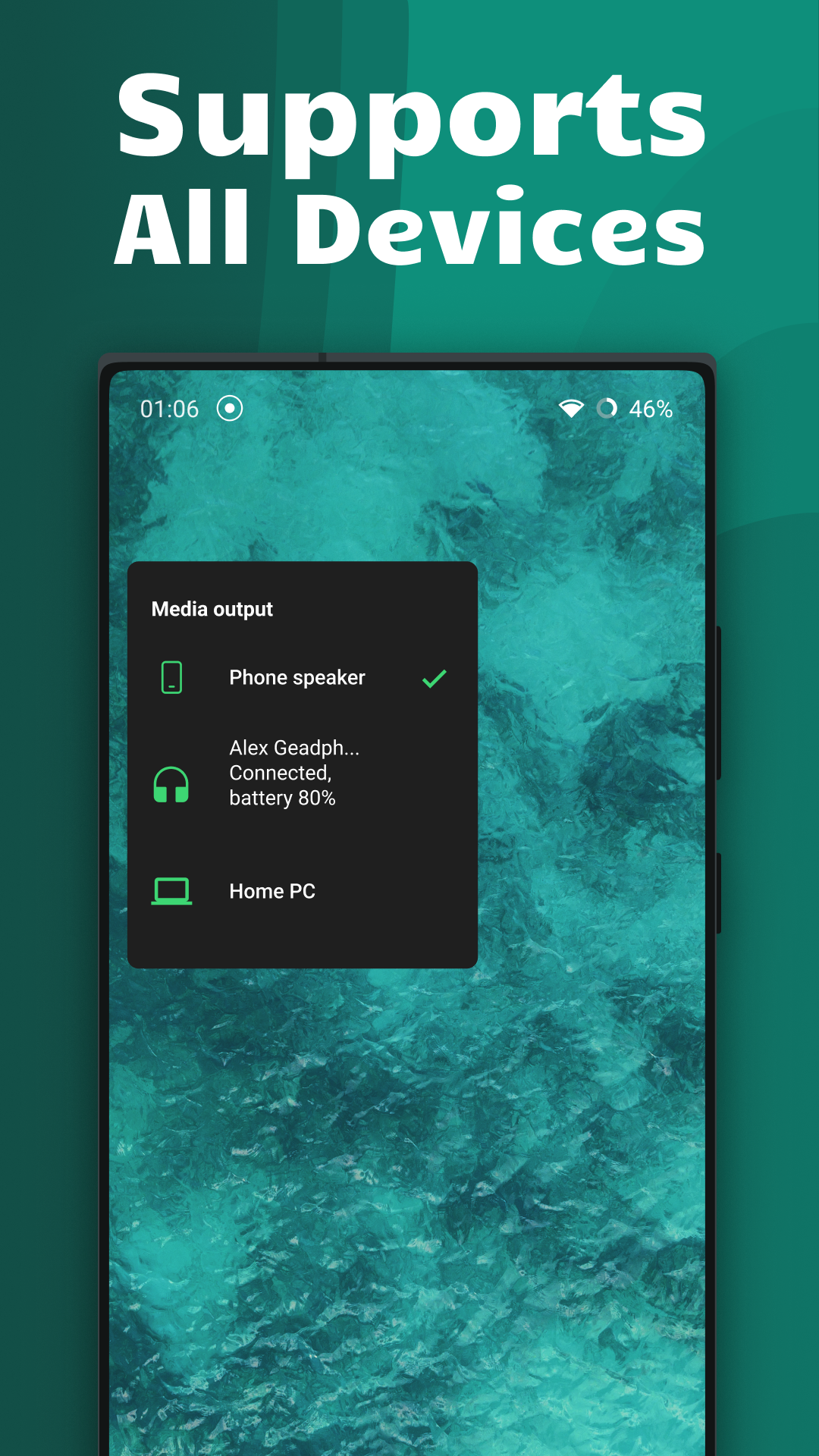 اسکرین شات 4 برنامه Ultra Volume Control Styles