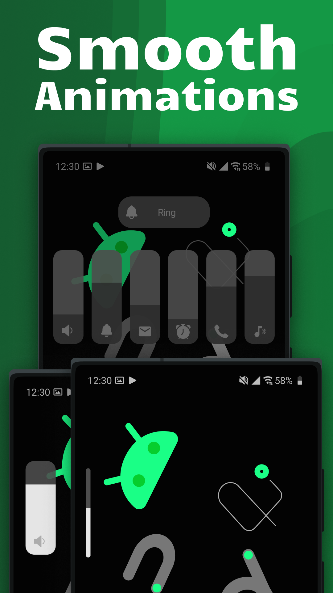 اسکرین شات 6 برنامه Ultra Volume Control Styles