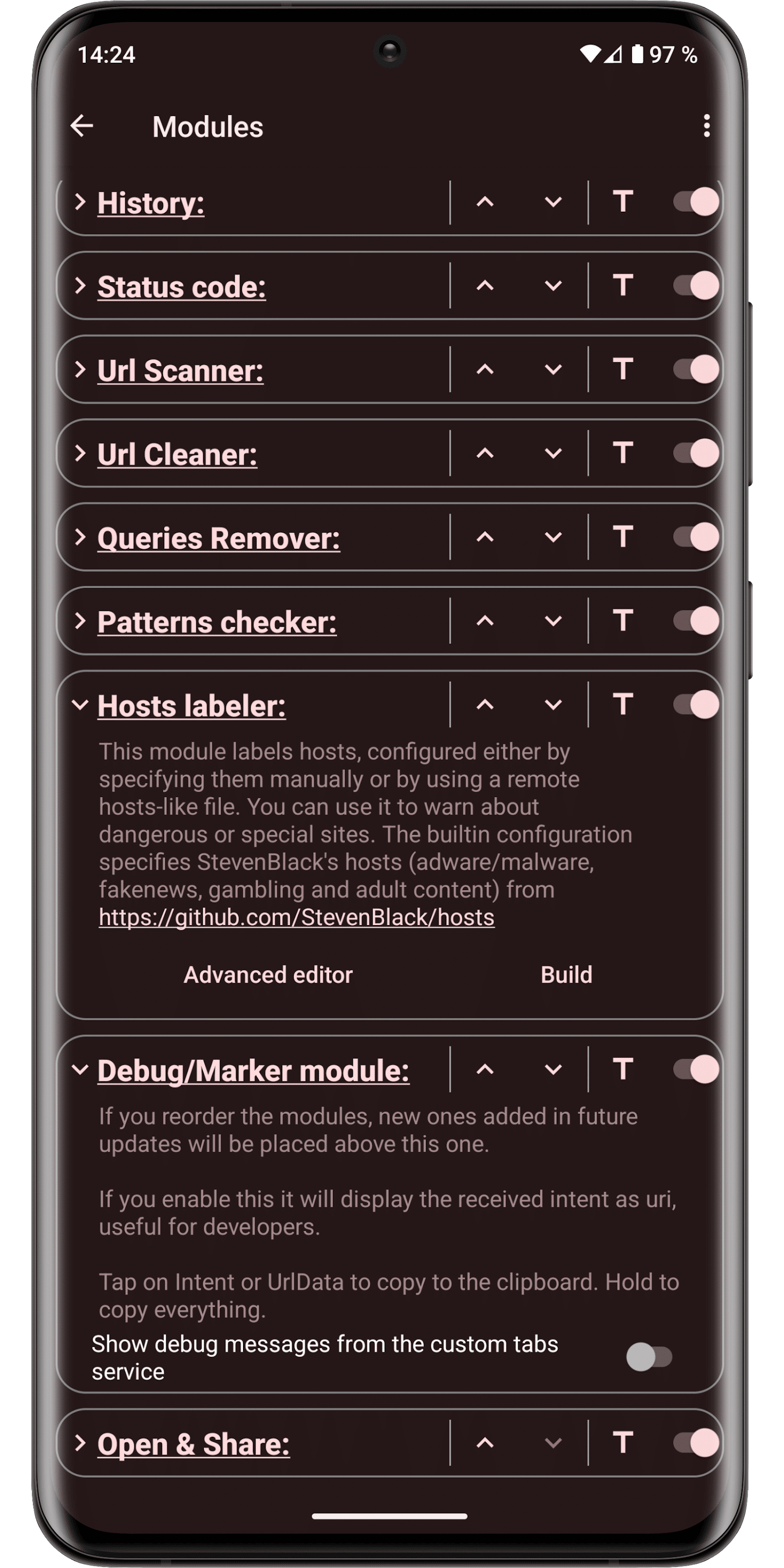 اسکرین شات 6 برنامه URLCheck