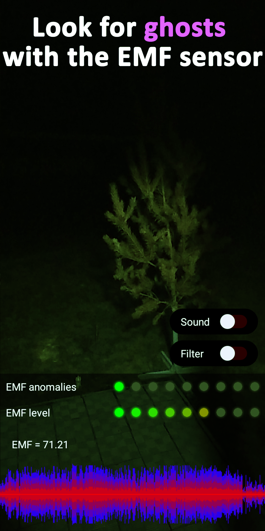 اسکرین شات 3 برنامه EMF Ghost Detector and Camera