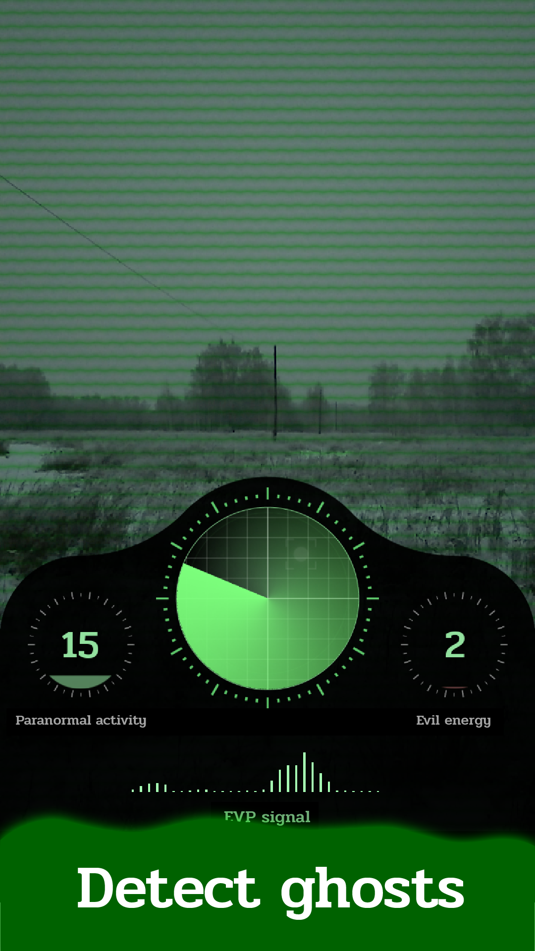 اسکرین شات 1 برنامه Ghost Detector + Camera