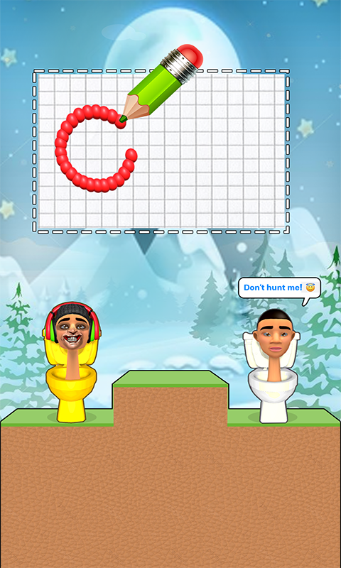اسکرین شات 6 بازی Draw To Smash : Toilet Puzzle