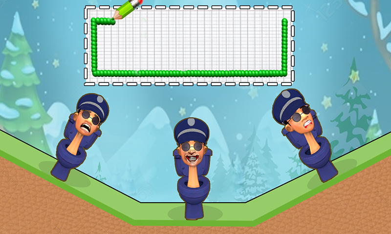 اسکرین شات 3 بازی Draw To Smash : Toilet Puzzle