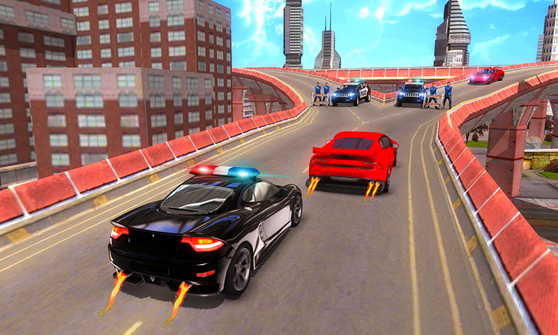اسکرین شات 3 بازی Police Car Chase 2024