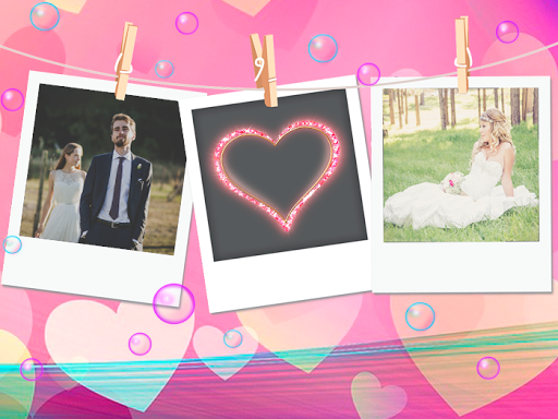 اسکرین شات 2 برنامه Photo Frames Love