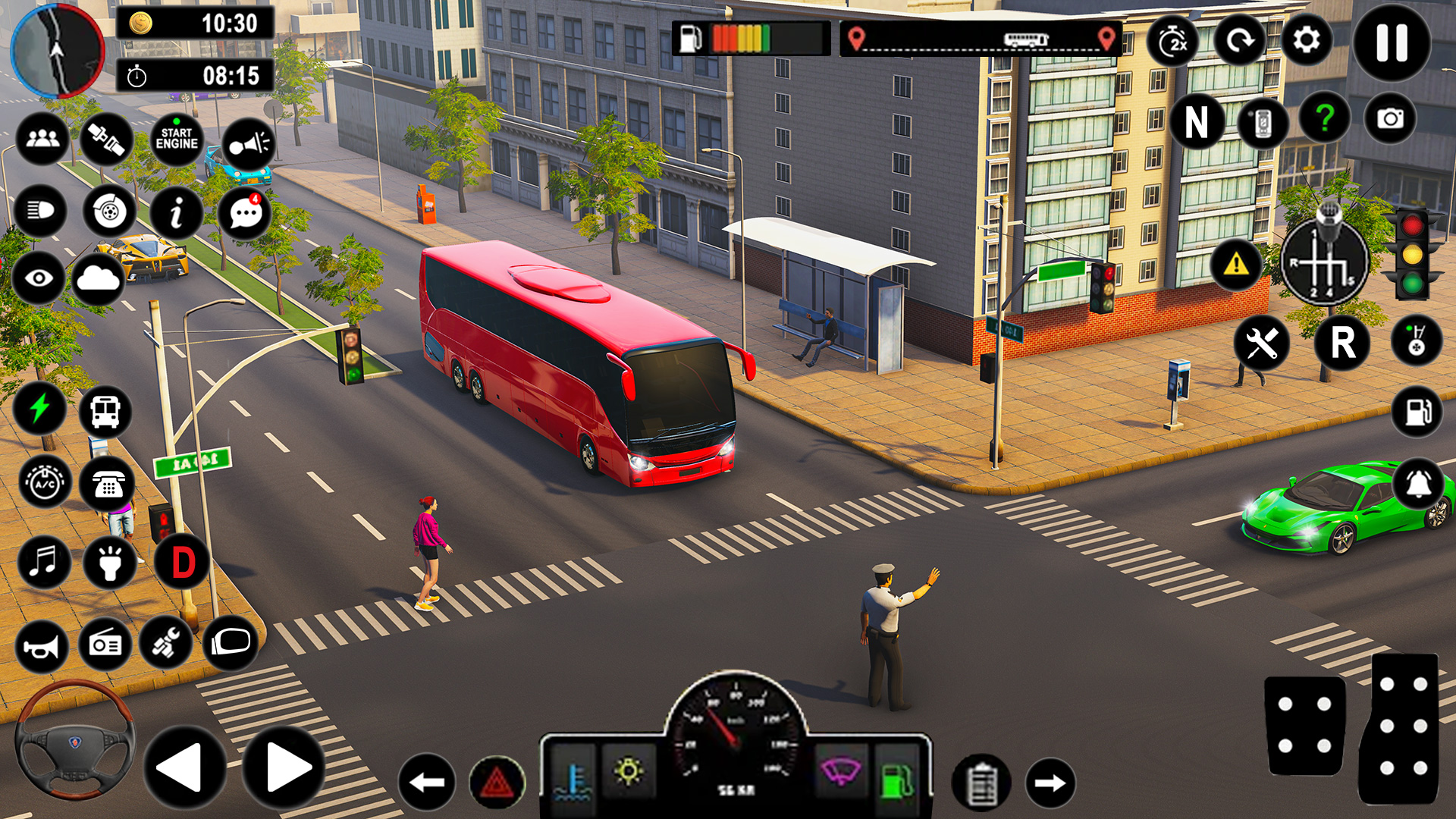 اسکرین شات 7 برنامه Coach Bus Games: Bus Simulator