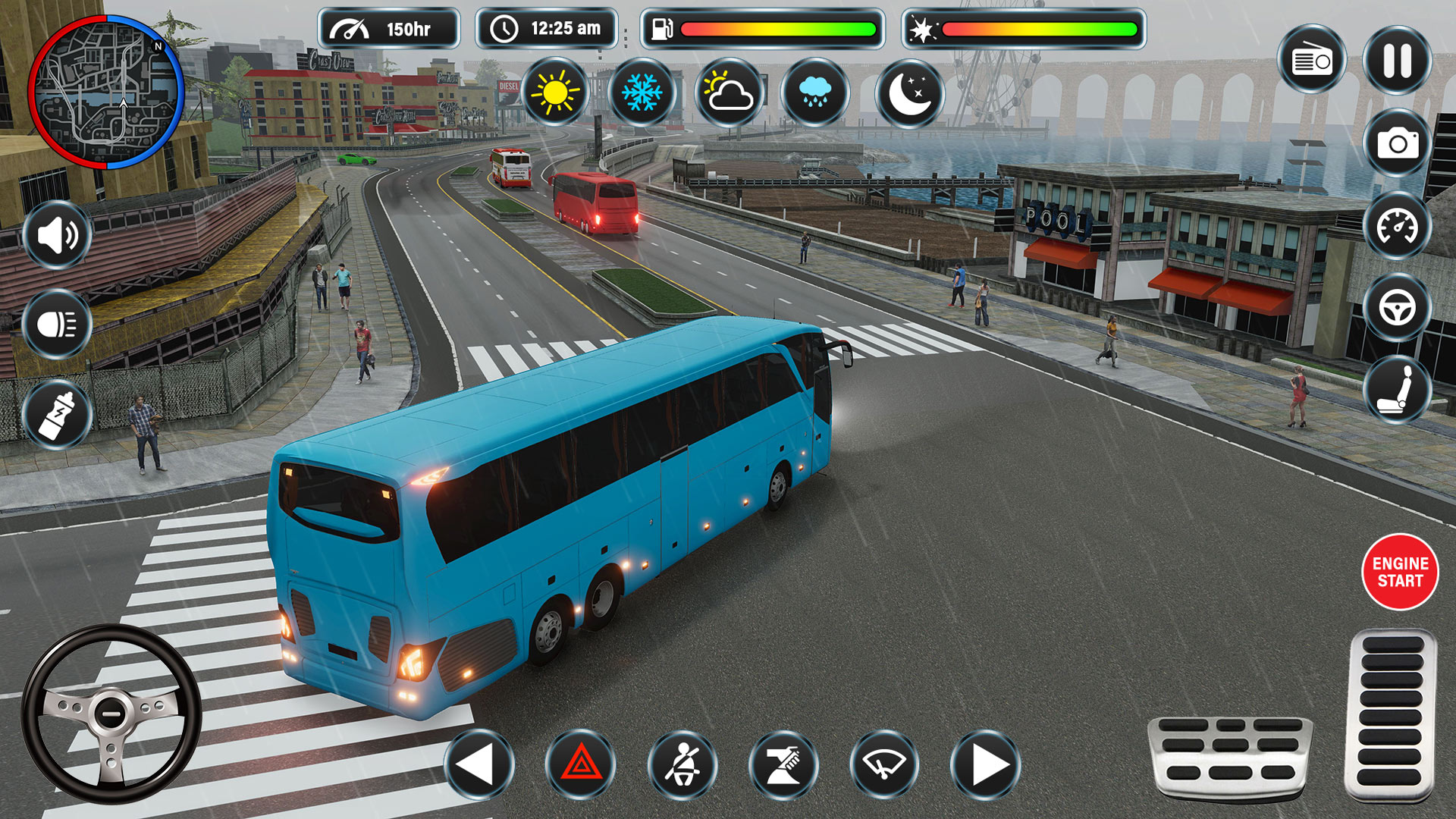 اسکرین شات 4 برنامه Coach Bus Games: Bus Simulator