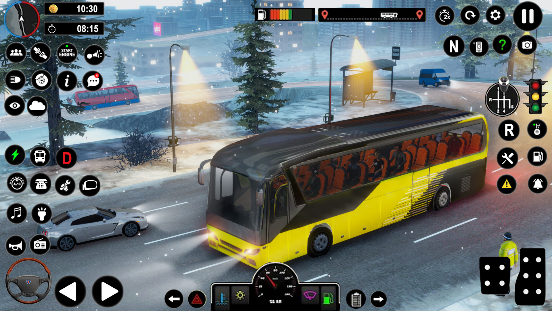 اسکرین شات 6 برنامه Coach Bus Games: Bus Simulator