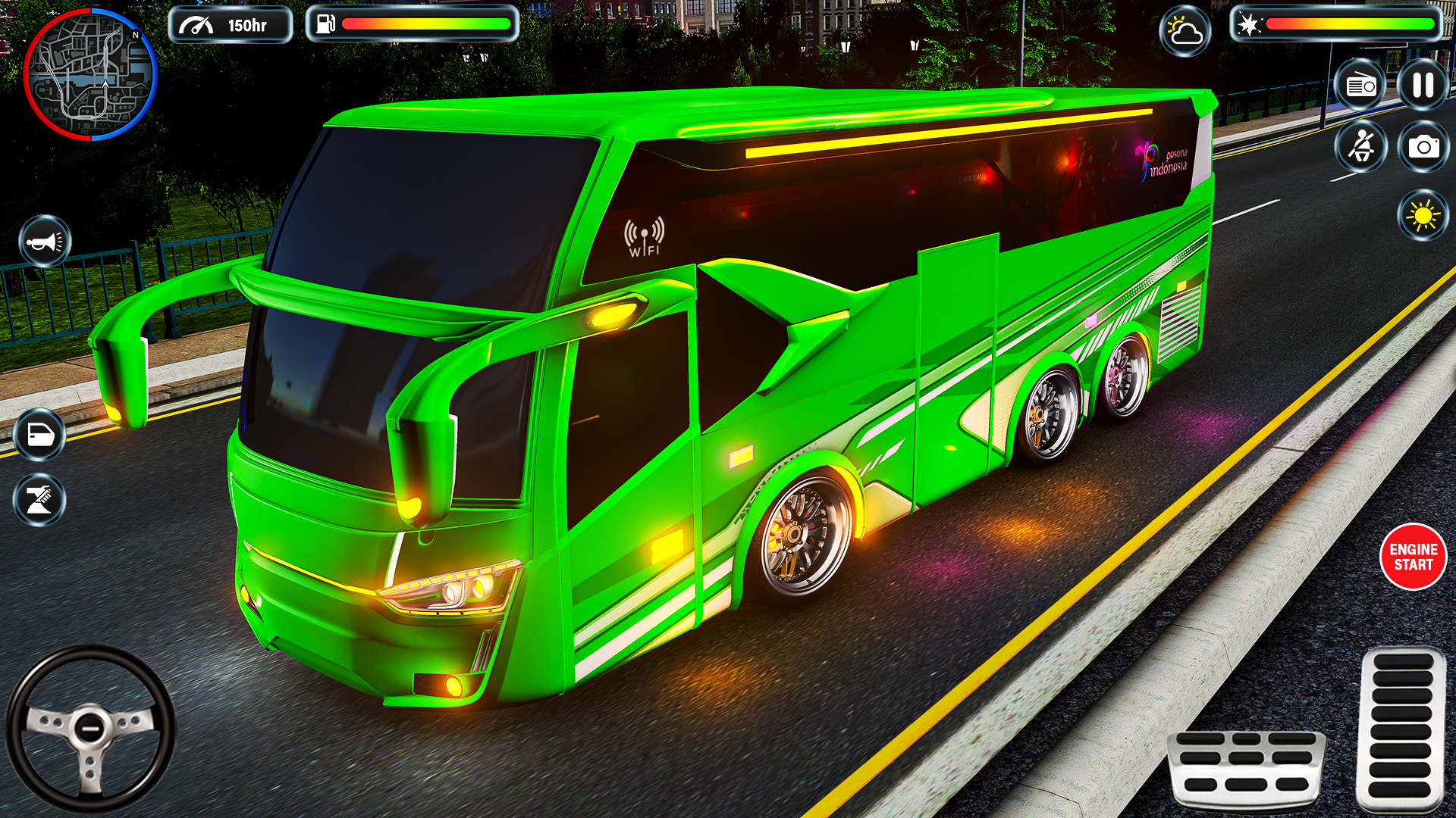اسکرین شات 2 برنامه Coach Bus Games: Bus Simulator