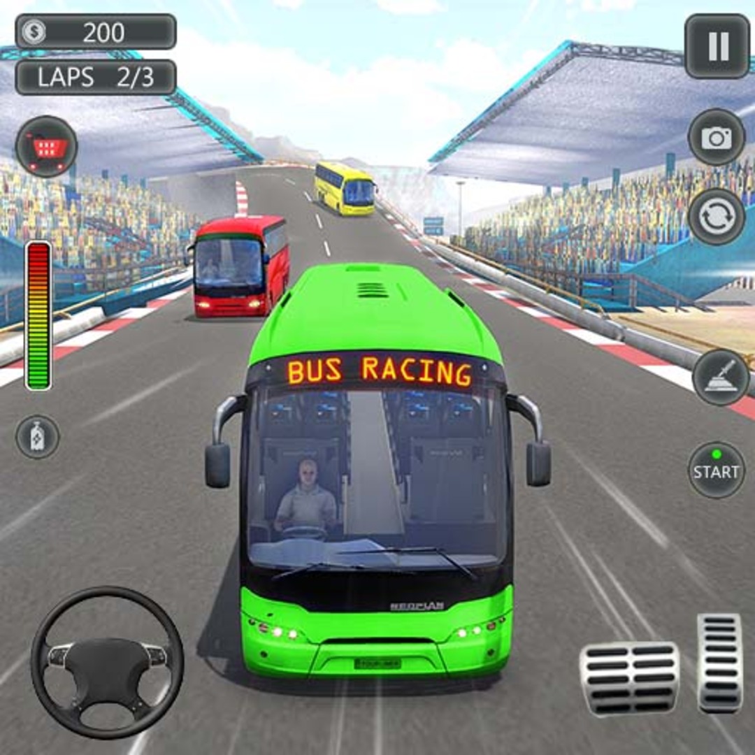 اسکرین شات 1 برنامه Coach Bus Games: Bus Simulator