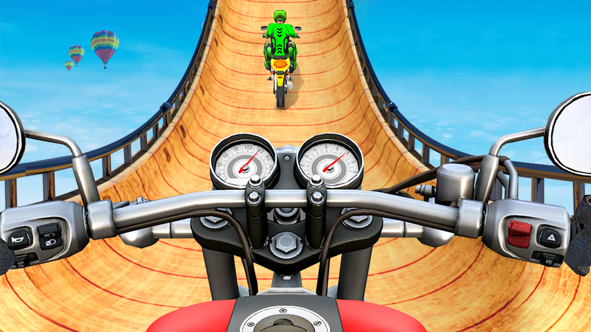 اسکرین شات 1 بازی Bike Stunt Race 3D: Bike Games