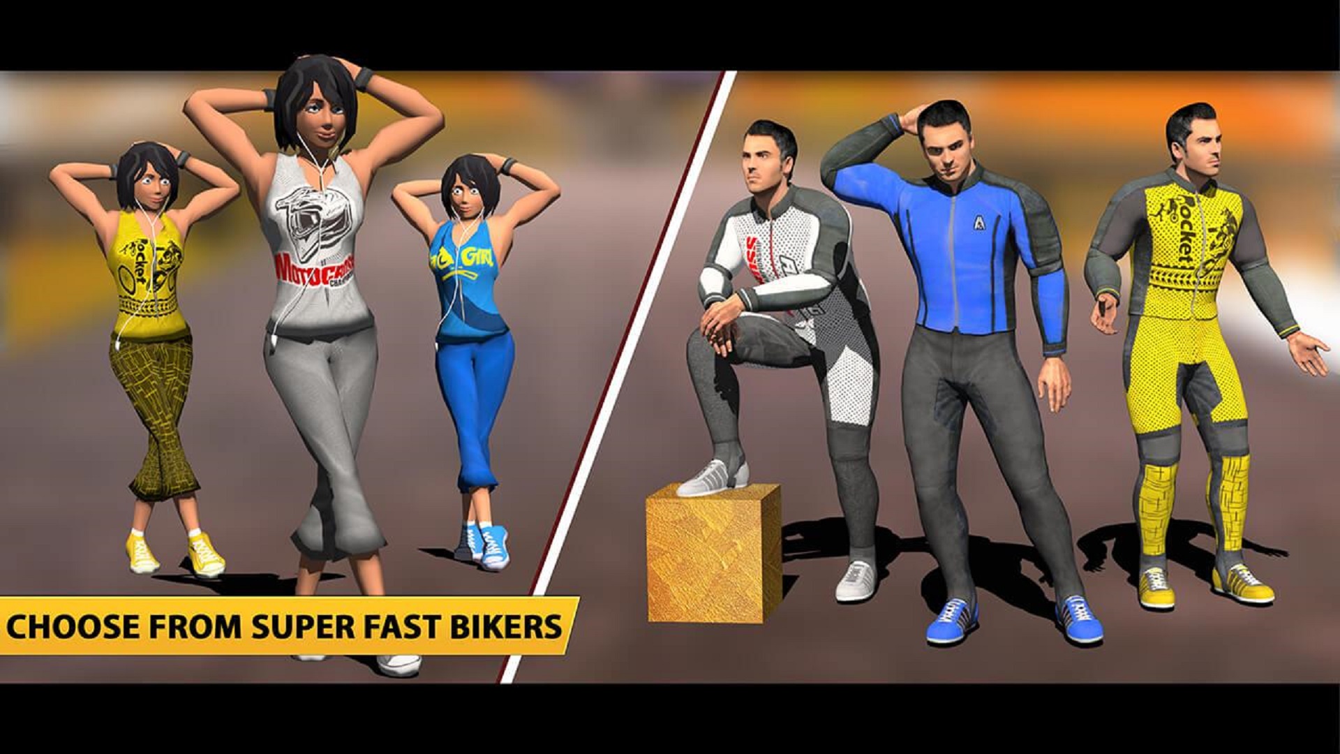 اسکرین شات 6 بازی Bike Stunt Race 3D: Bike Games
