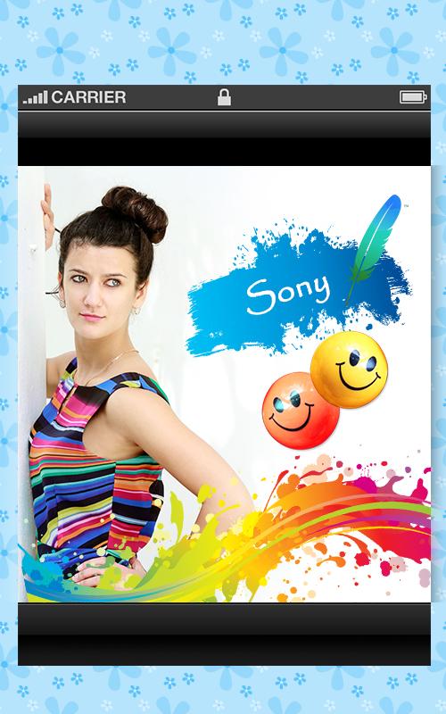اسکرین شات 1 برنامه Name Art Photo Editor
