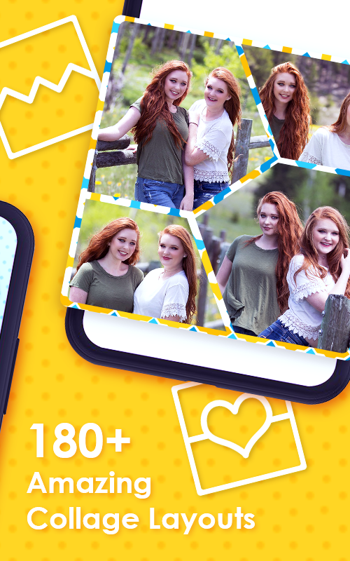 اسکرین شات 2 برنامه Photo Frames Collage Maker