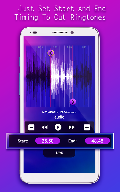 اسکرین شات 7 برنامه Ringtone Maker & Creator