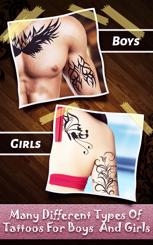 اسکرین شات 3 برنامه Tattoo my photo maker