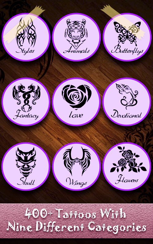 اسکرین شات 8 برنامه Tattoo my photo maker