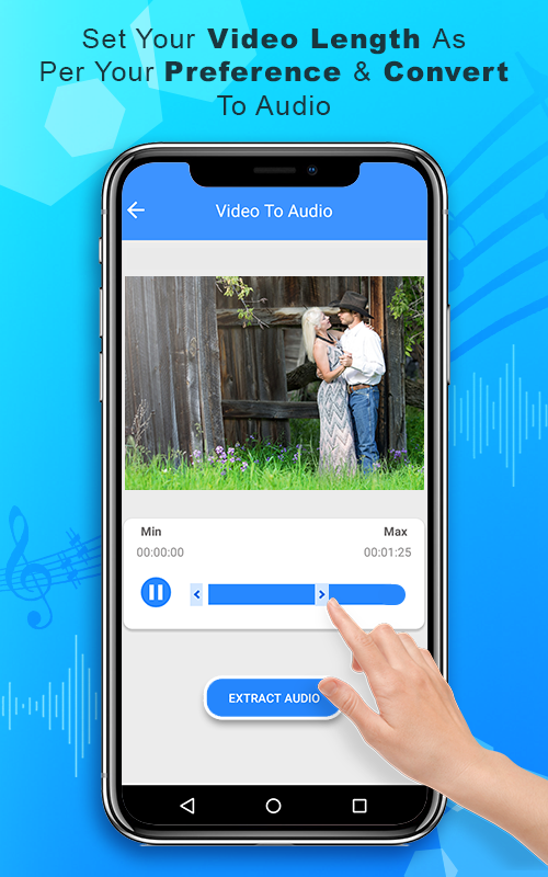 اسکرین شات 2 برنامه Video to Audio Mp3 Converter