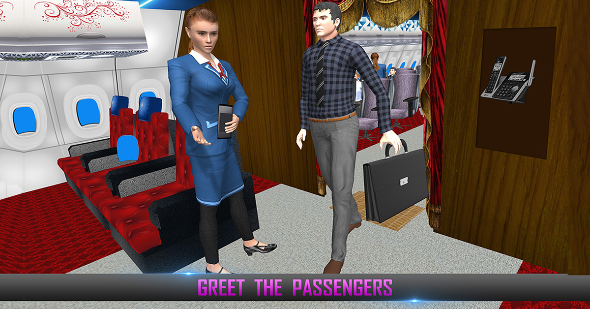 اسکرین شات 5 بازی Airport Hostess Air Staff