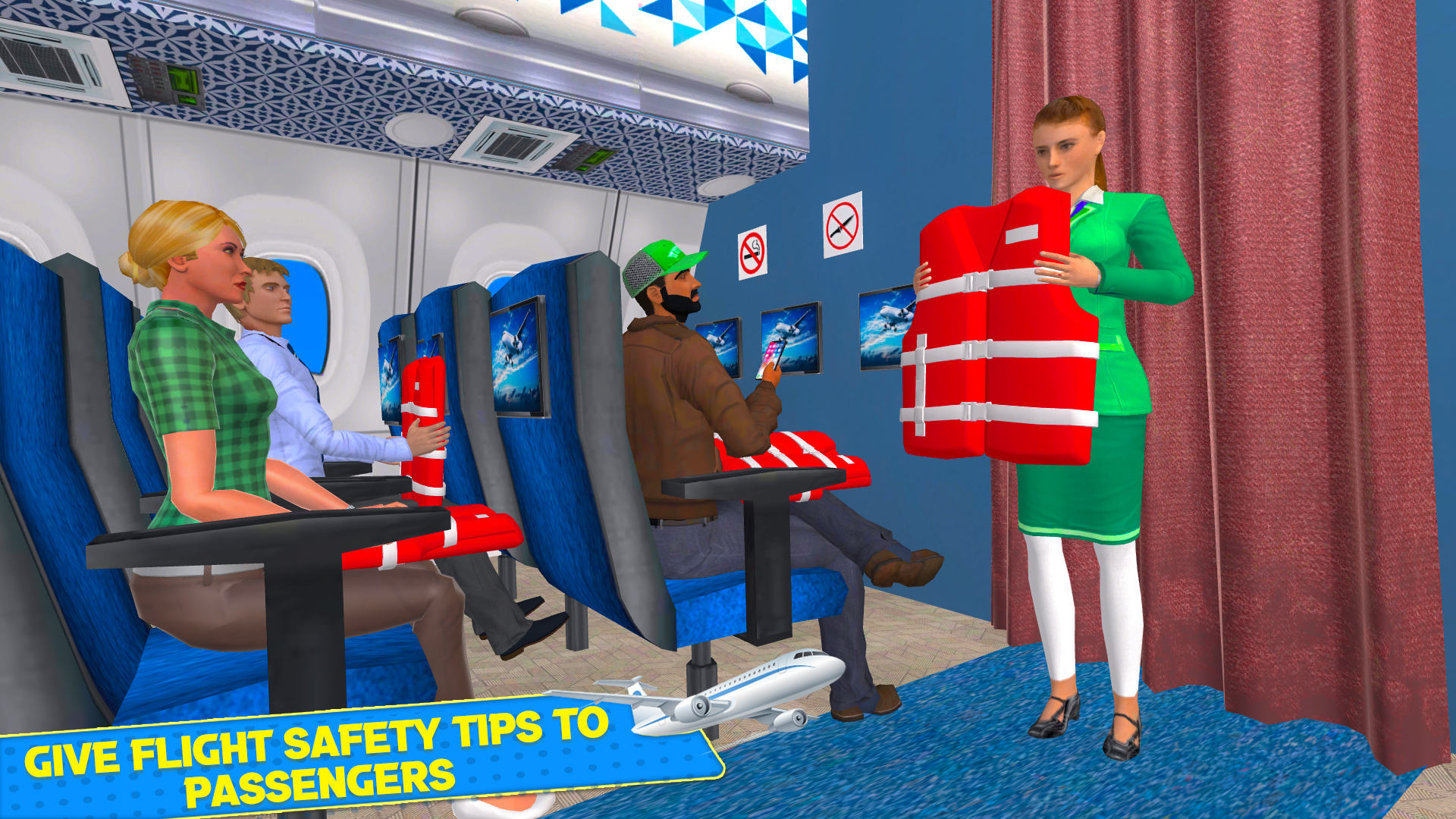 اسکرین شات 1 بازی Airport Hostess Air Staff