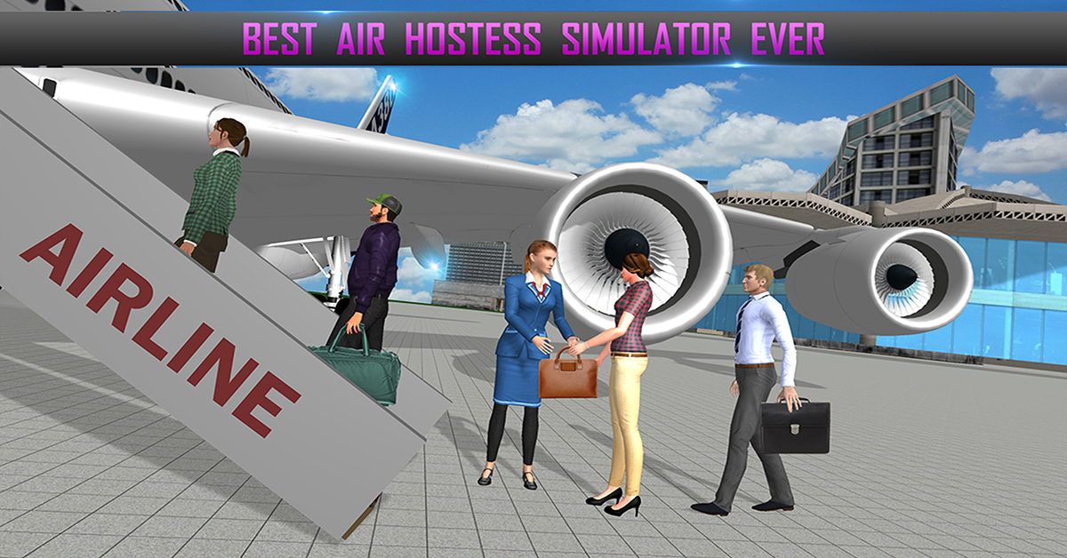 اسکرین شات 4 بازی Airport Hostess Air Staff