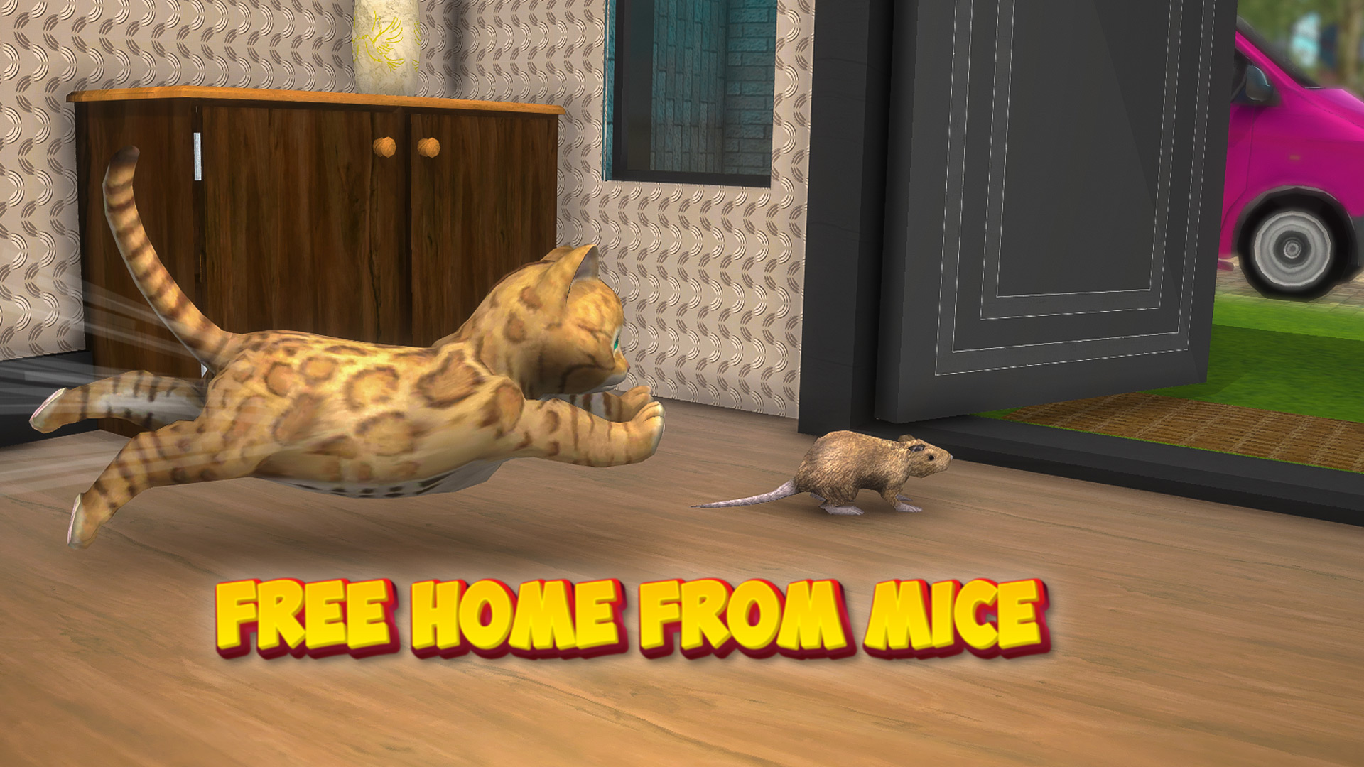 اسکرین شات 6 بازی Virtual Kitty Family Pet Cat