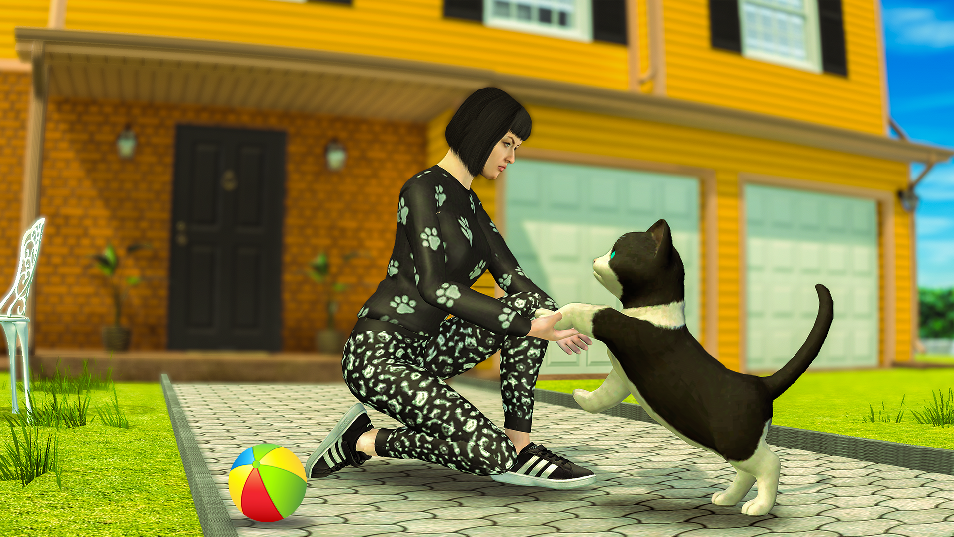 اسکرین شات 2 بازی Kitten Game Pet Cat Simulator