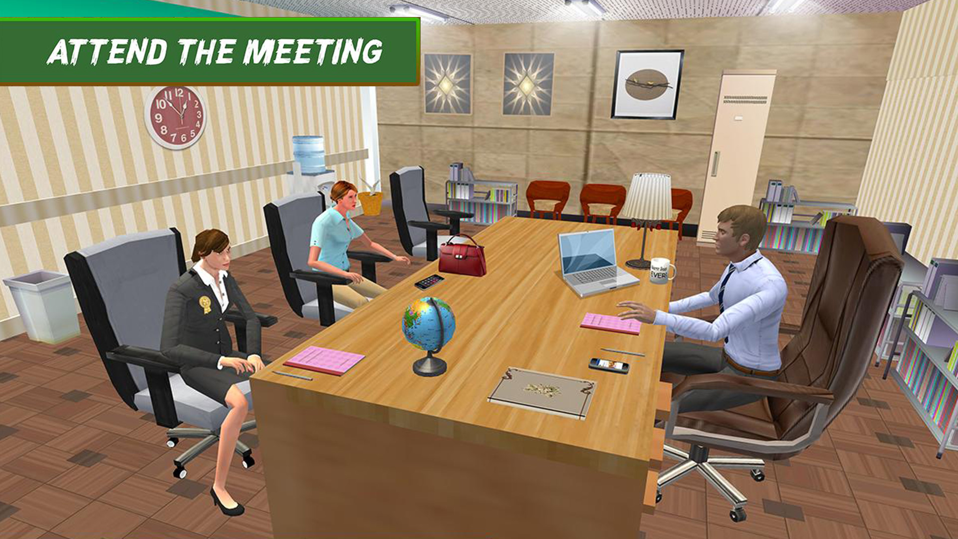 اسکرین شات 2 بازی School Intelligent Teacher 3D