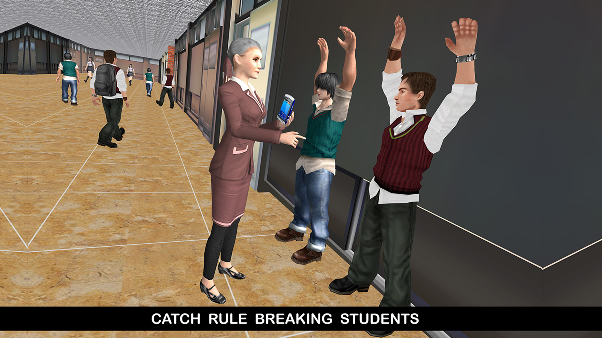 اسکرین شات 5 بازی School Intelligent Teacher 3D